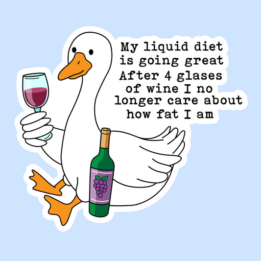 My Liquid Diet Is Going Great