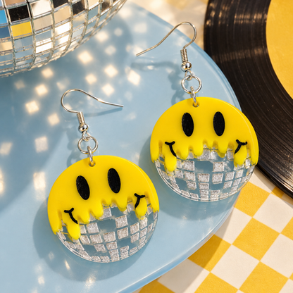 Melting Smiley Disco Ball