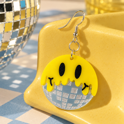 Melting Smiley Disco Ball