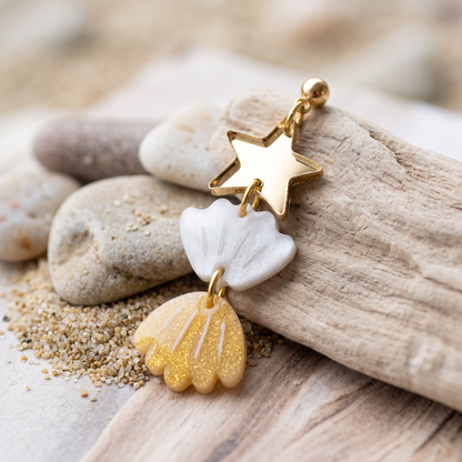 Star & Seashell Gold