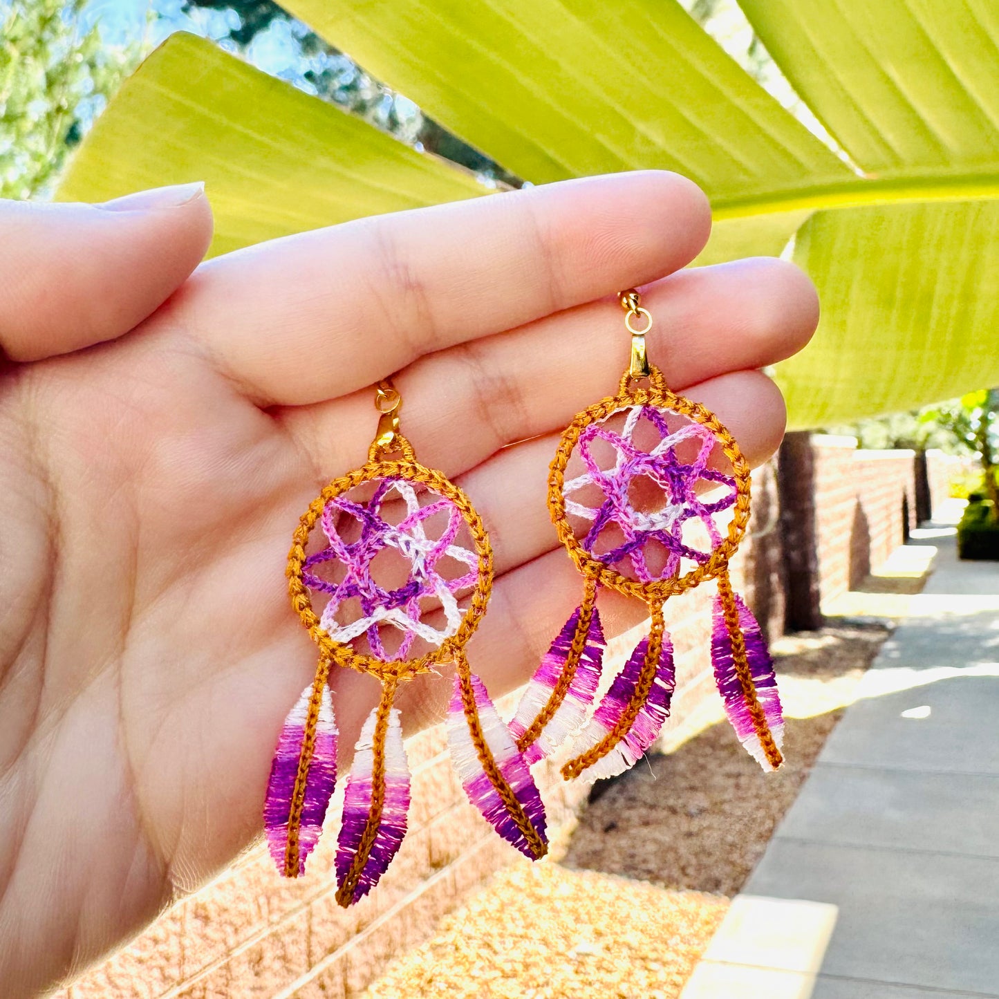 Purple Dream Catcher