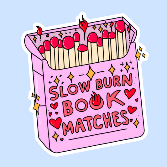 Slow Burn Book Matches