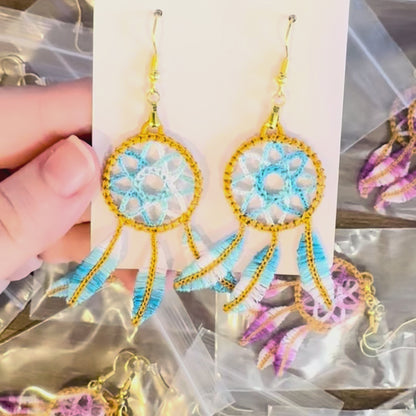 Purple Dream Catcher